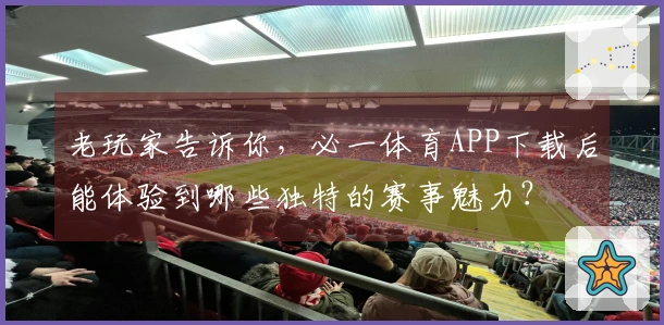 老玩家告诉你，必一体育APP下载后能体验到哪些独特的赛事魅力？
